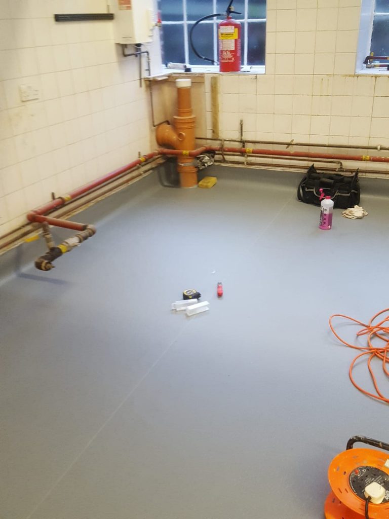 Safety Flooring in Preston Town Centre
